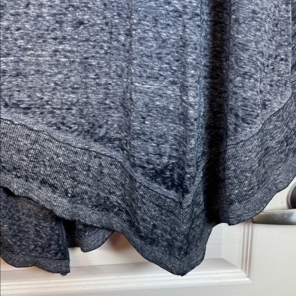 Maurices Heather Blue Open Cardigan Crisscross Back Neck Size 2/2X NWT #5813 - Picture 5 of 5